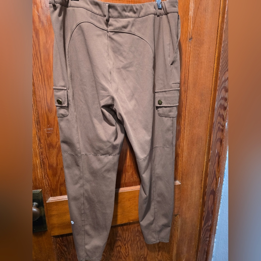 HALARA Women's Brown Cargo Pants - Picture 2 of 2